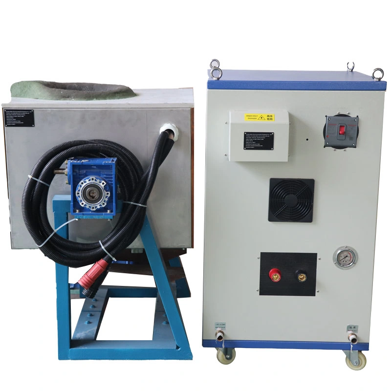 Sertifikasi GSG Tungku Peleburan Induksi 80kw Untuk Logam/Besi 2