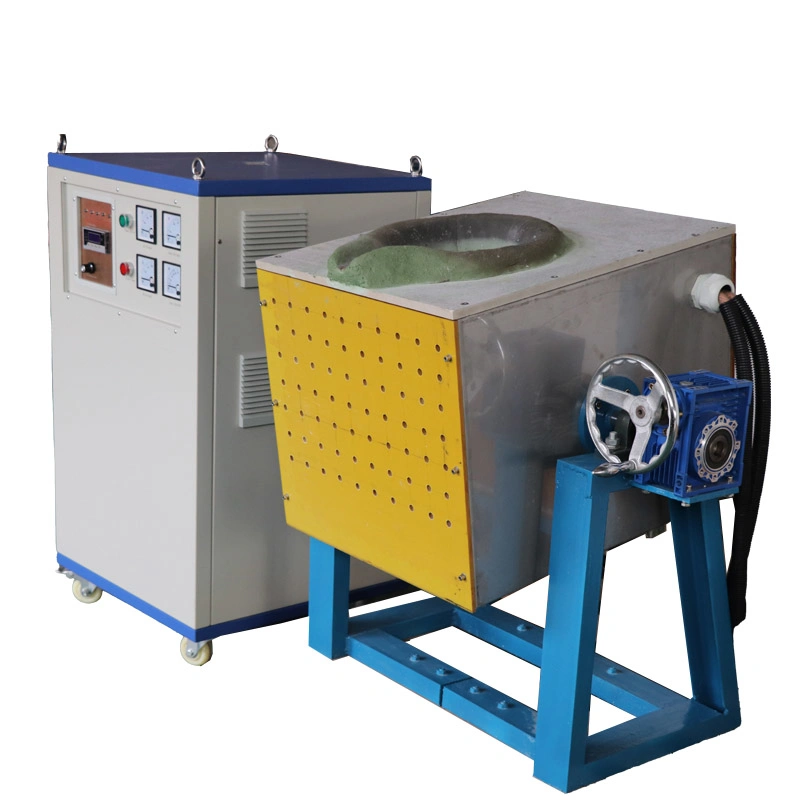 Sertifikasi GSG Tungku Peleburan Induksi 80kw Untuk Logam/Besi 3