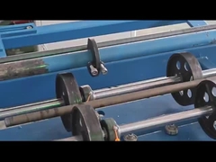 Mesin pengerasan induksi otomatis PLC dengan kumparan tembaga dan sistem dorong otomatis