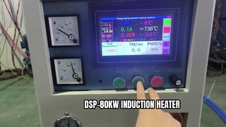Mesin Pemanas Induksi 80KW untuk Bantalan, Roda Gigi, Kopling, dan Bagian Cincin