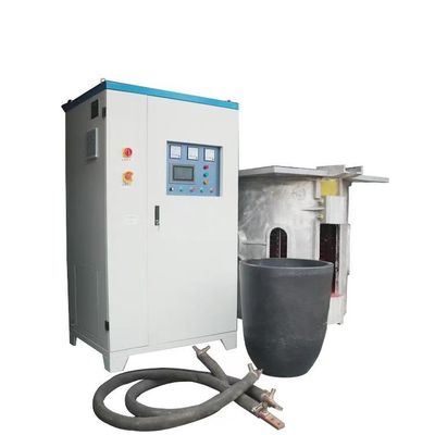 Harga bagus Mesin Peleburan Induksi Digital Penuh 600KW 1000kg Tungku Peleburan Perunggu on line