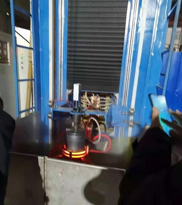 Harga bagus 400KW 3M Vertikal Induksi Pengerasan Alat Mesin Pemindai Induksi Pengerasan Untuk Roll Dan Poros on line