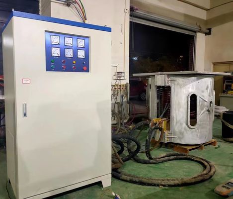 Harga bagus Tungku Peleburan Induksi 750KGS Untuk Peleburan Tembaga, Kuningan, Perunggu on line