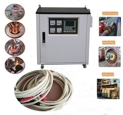 Harga bagus 60KW Air Cooled Post Weld Heat Treatment Machines Untuk Ekspansi Penyusutan Pemanasan PWHT on line