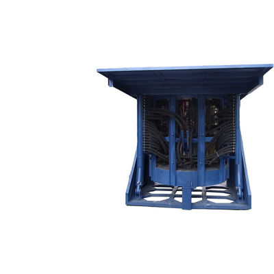 Harga bagus Sistem Tungku Peleburan Induksi Frekuensi Menengah Dengan Kapasitas 500KG / 1 Ton on line