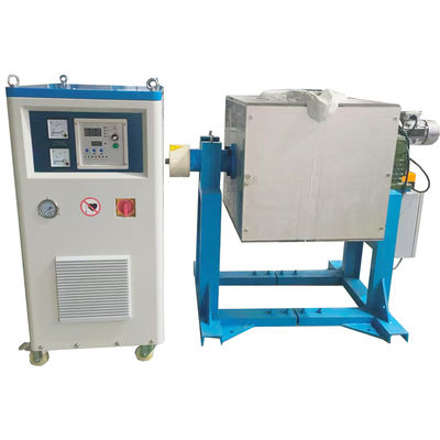 Penghematan energi 1-30KHz frekuensi peralatan tungku peleburan induksi untuk peleburan