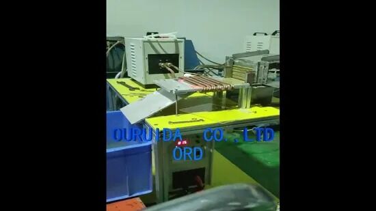 Harga bagus China Pabrik Pasokan Langsung IGBT Frekuensi Tinggi Induksi Mesin Pemanasan Hot Forging untuk Hammering The Steel Bar, Rod dan Tembaga Bar (HF-40KW) on line