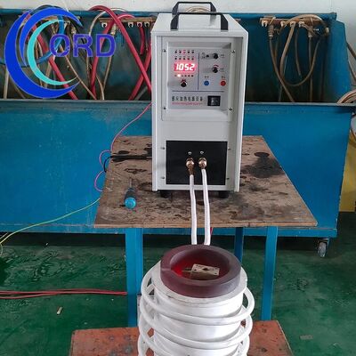 Harga bagus Mesin Peleburan Induksi Frekuensi Tinggi IGBT Harga Pabrik untuk Tungku 8kg Melebur Tembaga, Kuningan, Baja, Besi / Besi Cor, Perunggu dll. Hf-25kw on line