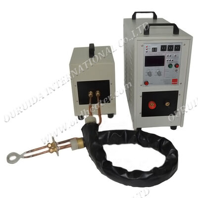 Harga bagus Mesin Pemanas Induksi Frekuensi Tinggi IGBT dengan Kabel Koaksial 1,5m/2m untuk Memanaskan Logam on line