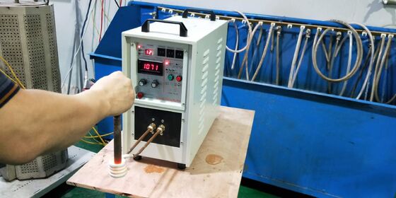 Harga bagus Mesin Pemanas Induksi Frekuensi Tinggi Hf-15kw on line