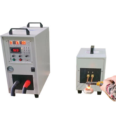 Harga bagus Mesin pemanas induksi frekuensi tinggi 25KW dengan frekuensi 30-80kHz dan siklus kerja 100% untuk pengolahan panas logam on line