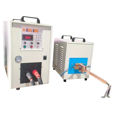 Harga bagus 20KW Super Frekuensi Induksi Pengolahan Panas Mesin Untuk Pemanasan Logam Fittings on line