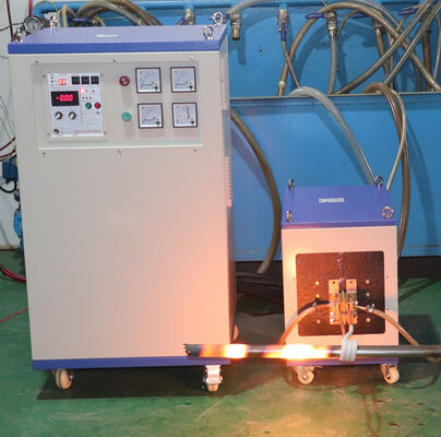 Harga bagus Produsen Mesin Pemanasan Induksi Pasokan langsung Sf-120kw Peralatan untuk Proses Stamping Diatermik untuk Logam on line