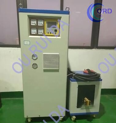 Harga bagus Mesin Pemanas Induksi Pemasok Cina untuk Penempaan Panas / Pengerasan / Anil / Pemanasan / Peleburan dengan Batang / Pipa / Billet Logam (DSP-160KW) on line