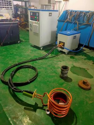 Harga bagus Mesin Pemanas Induksi Frekuensi Menengah Mf-120kw dengan Koneksi Fleksibel 4m on line
