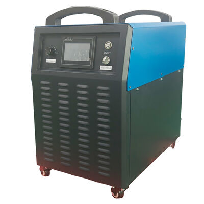 Harga bagus Output Current 100A mesin penyusutan induksi dirancang untuk pipa stainless steel memastikan pemanasan seragam dan proses perakitan on line